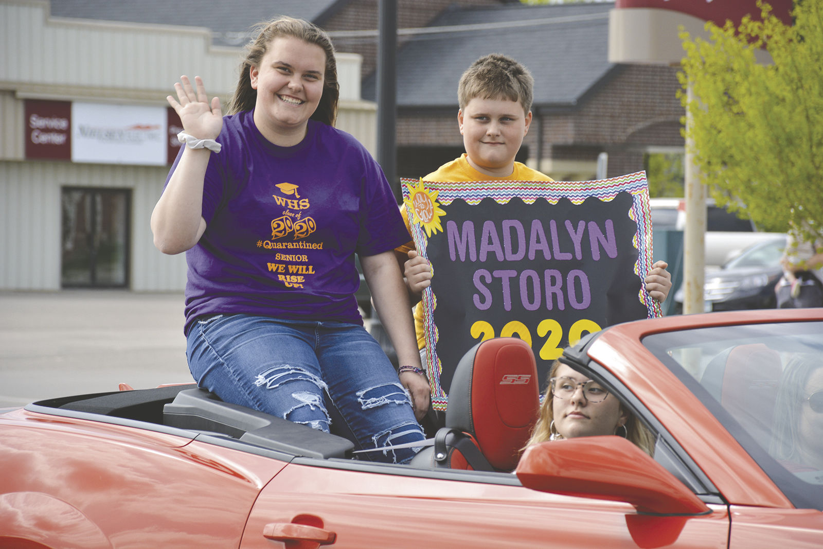 A parade in town
